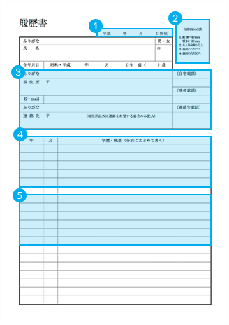 履歴書